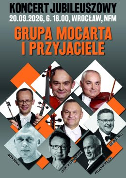Koncert Jubileuszowy. Wystąpią: Grupa MoCarta, Artur Andrus, Adam Nowak, Waldemar Malicki i Zbigniew