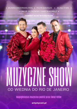 Nowe Miasto Lubawskie Wydarzenie Koncert Muzyczne Show Roku: od Wiednia do Rio de Janeiro