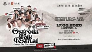 Ostróda Wydarzenie Koncert Baciary, Kordian, Zbóje, Capitan Folk!
